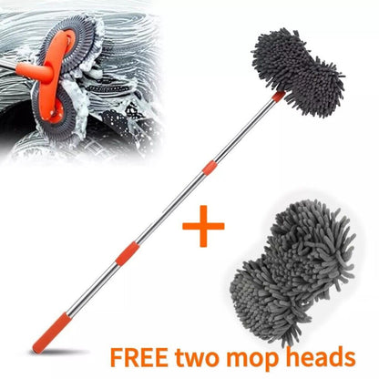 Microfiber Mop Wash Kit with four Replacement Header